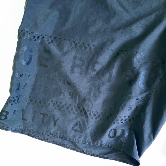 Reebok Speedwick Black Boardshorts Men's Size XL - Picture 3 of 8